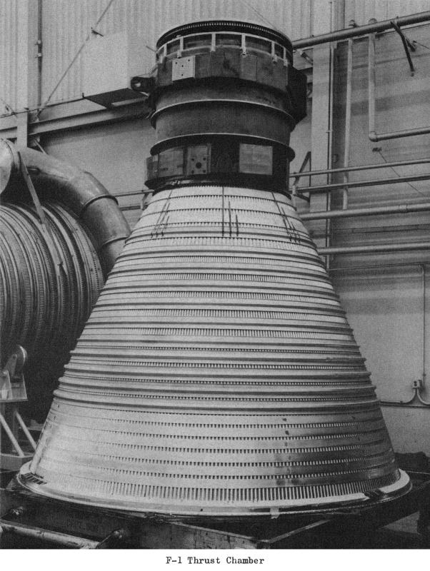 F-1 rocket engine bare thrust chamber assembly fabrication manufacture regenerative cooling tubes