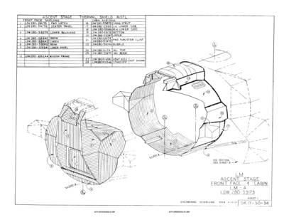 LM Ascent Stage Front Face & Cabin, LM-4