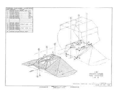 LM Ascent Stage Mid Section, LM-4