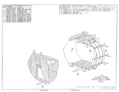 LM Ascent Stage Front Face & Cabin, LM-4