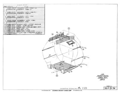 LM Ascent Stage Cabin Assy, LM-4