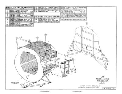 LM Ascent Stage Mid Section, LM-4