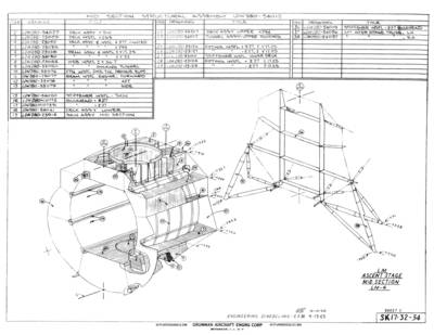 LM Ascent Stage Mid Section, LM-4