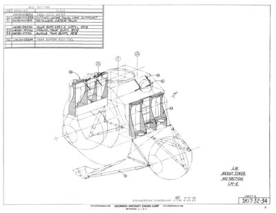 LM Ascent Stage Mid Section, LM-4