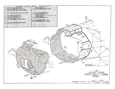 LTA-8 LM Ascent Stage Front Face & Cabin