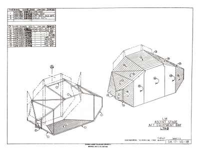 LTA-8 LM Ascent Stage Aft Equipment Bay