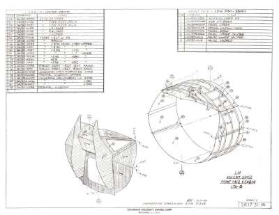 LTA-8 LM Ascent Stage Front Face & Cabin