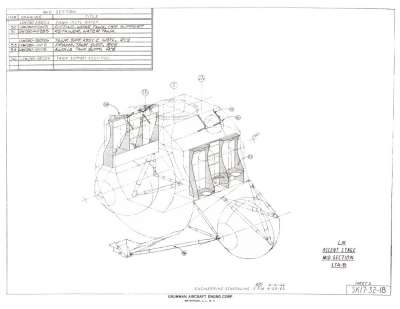 LTA-8 LM Ascent Stage Mid-Section