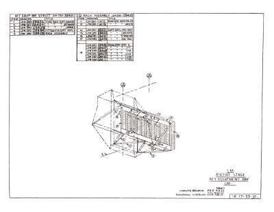 LTA-8 LM Ascent Stage Aft Equipment Bay