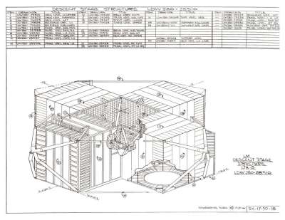 LTA-8 LM Descent Stage Structure