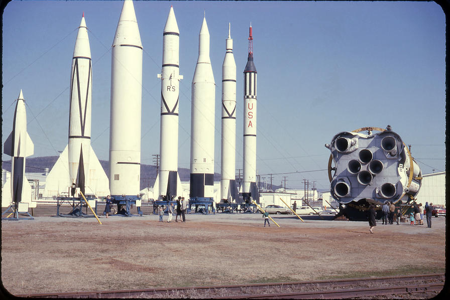 Marshall MSFC Space Orientation Center Rocket Garden SA-D