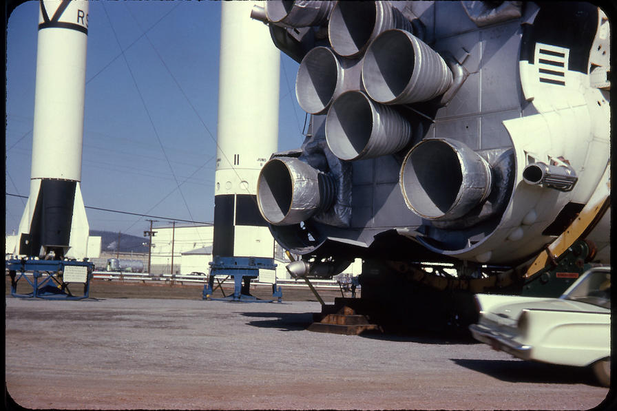 Marshall MSFC Space Orientation Center Rocket Garden SA-D
