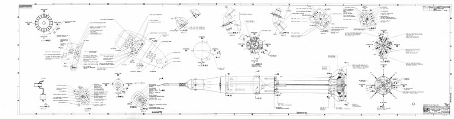 Saturn IB AS-207 Drawing Apollo-Saturn Vehicle to GSE
Information