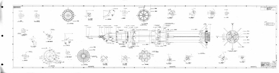 Saturn IB AS-207 Drawing Apollo-Saturn Vehicle Access
Provisions