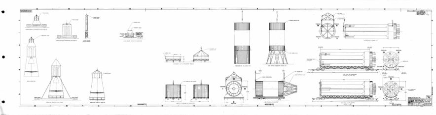 Saturn IB AS-207 Drawing Apollo-Saturn Vehicle Handling &
Transportation