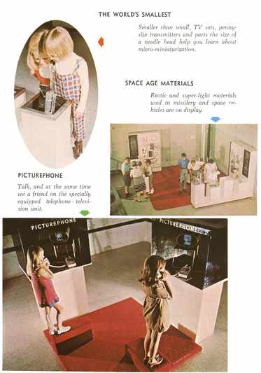 page from early Alabama Space and Rocket Center booklet