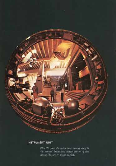 page from early Alabama Space and Rocket Center booklet